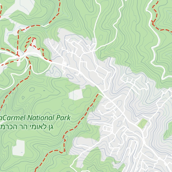 Map of Har Carmel