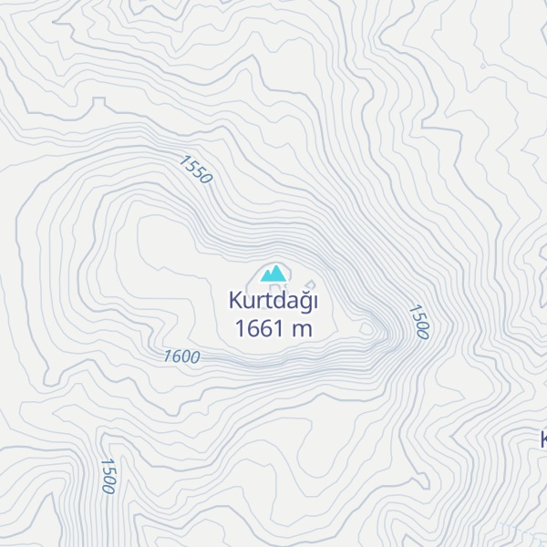 Map of Kurtdağı