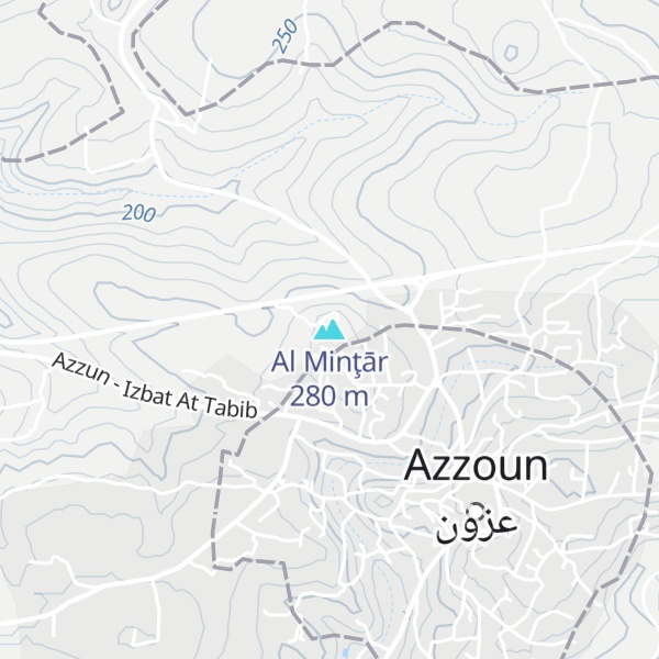 Map of Al Minţār