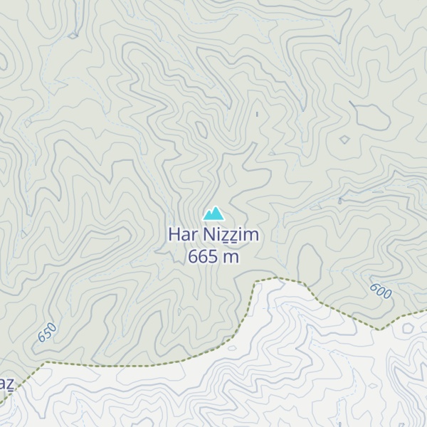 Map of Har Niẕẕim