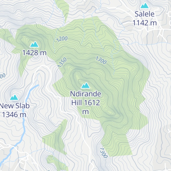 Map of Ndirande Hill