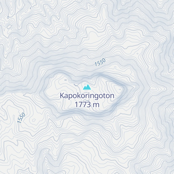 Map of Kapokoringoton