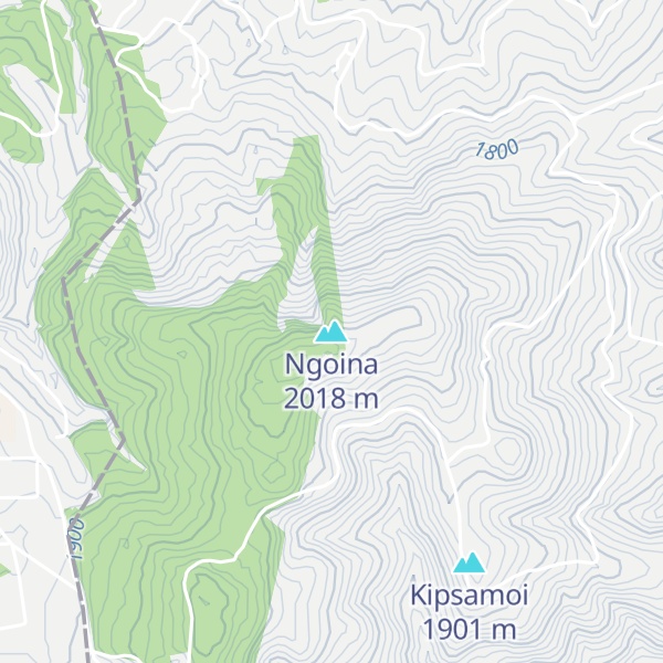 Map of Ngoina