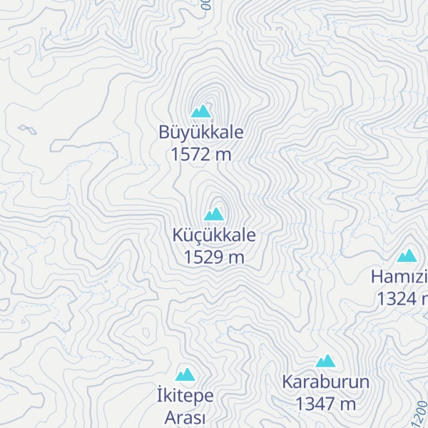 Map of Küçükkale