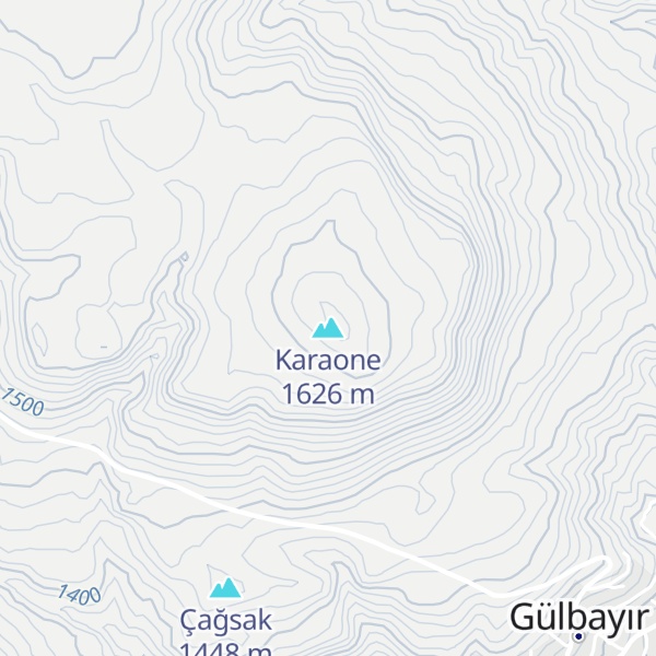 Map of Karaone