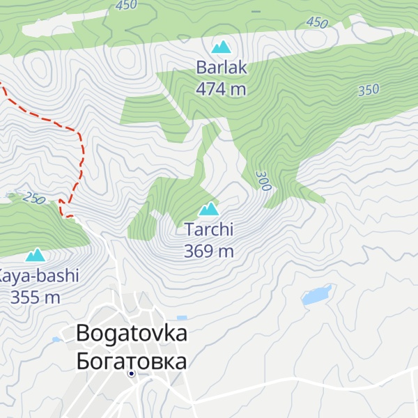 Map of Tarchi