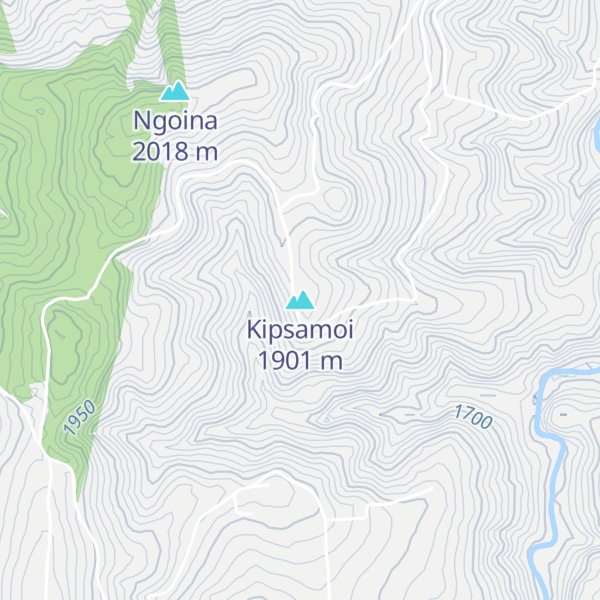 Map of Kipsamoi
