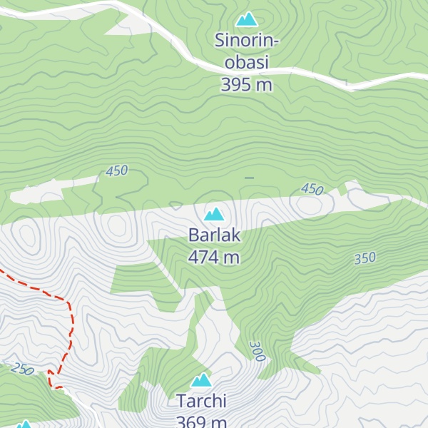 Map of Barlak