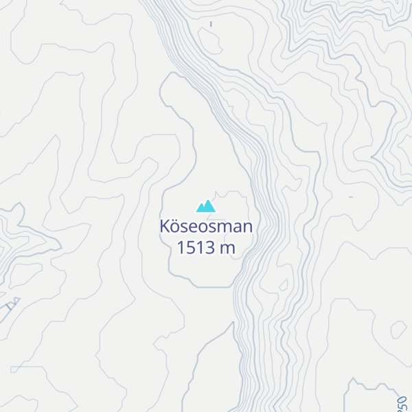 Map of Köseosman
