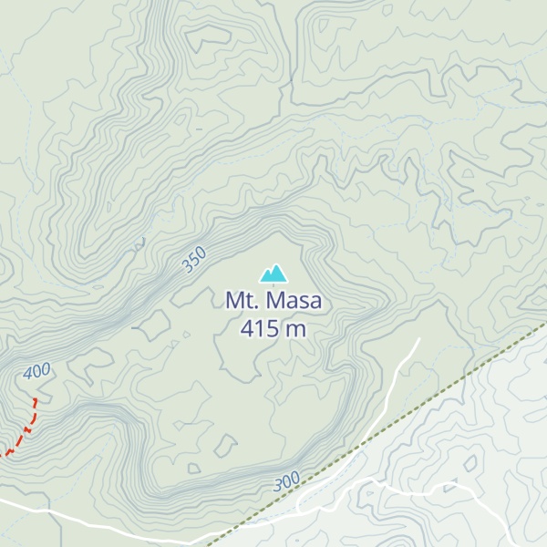 Map of Mt. Masa