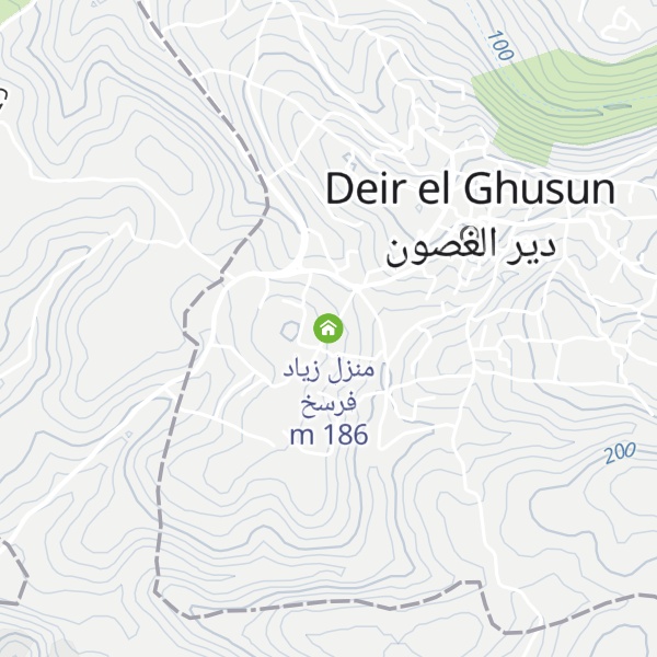 Map of منزل زياد فرسخ