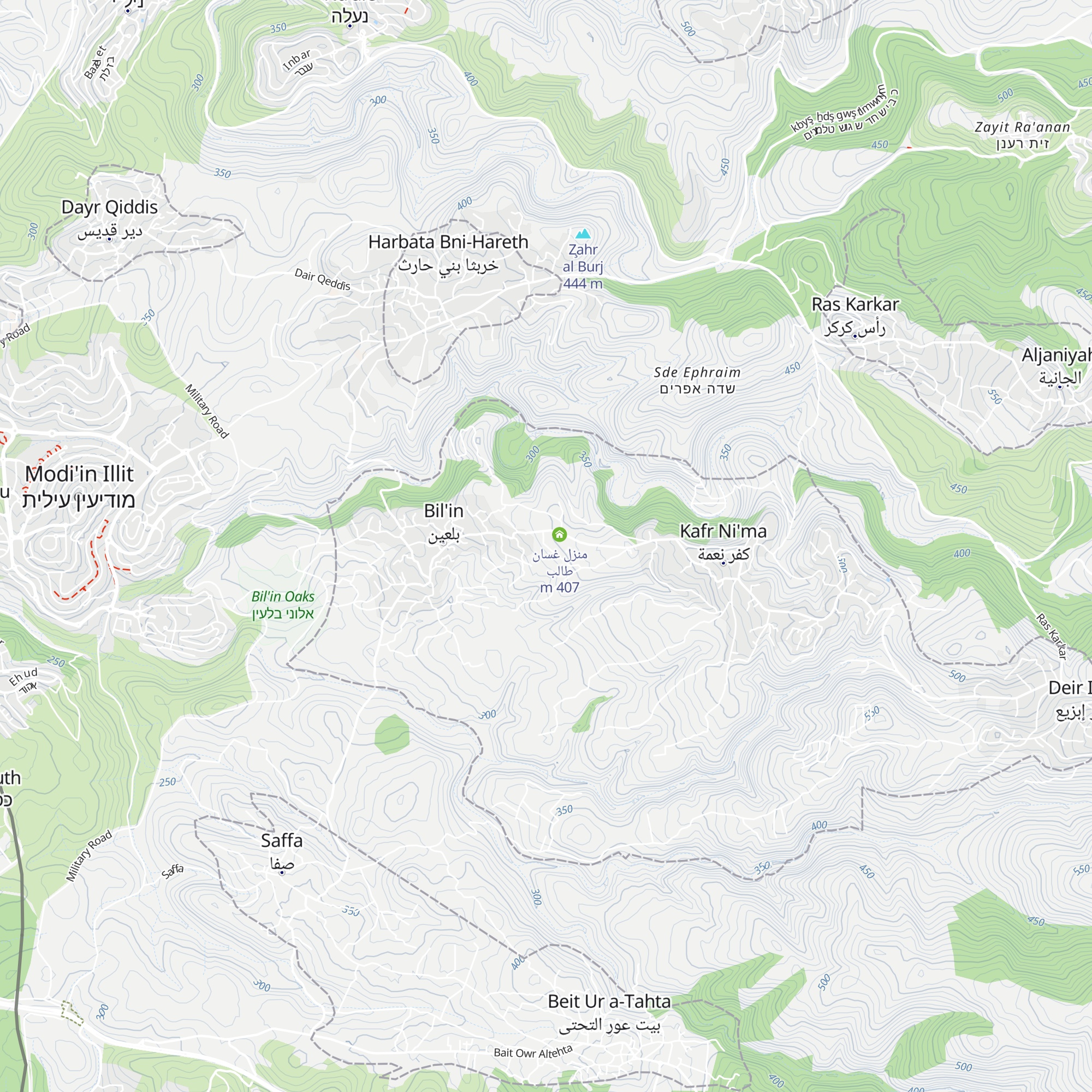 منزل نزيه ابو عادي map