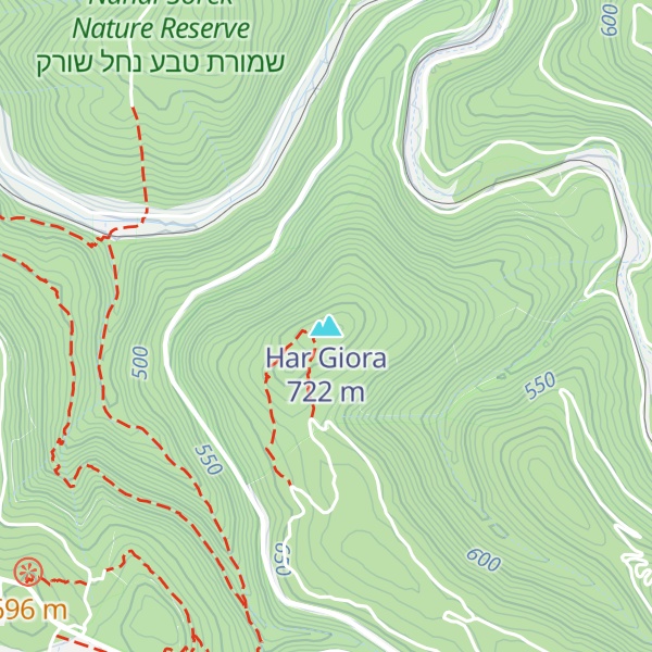 Map of Har Giora