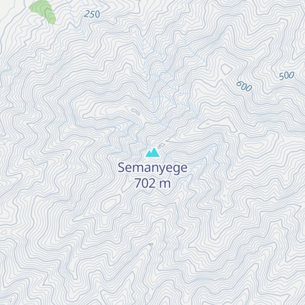 Map of Semanyege