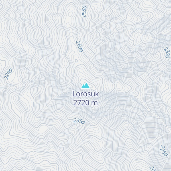 Map of Lorosuk