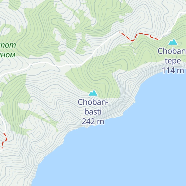 Map of Choban-basti