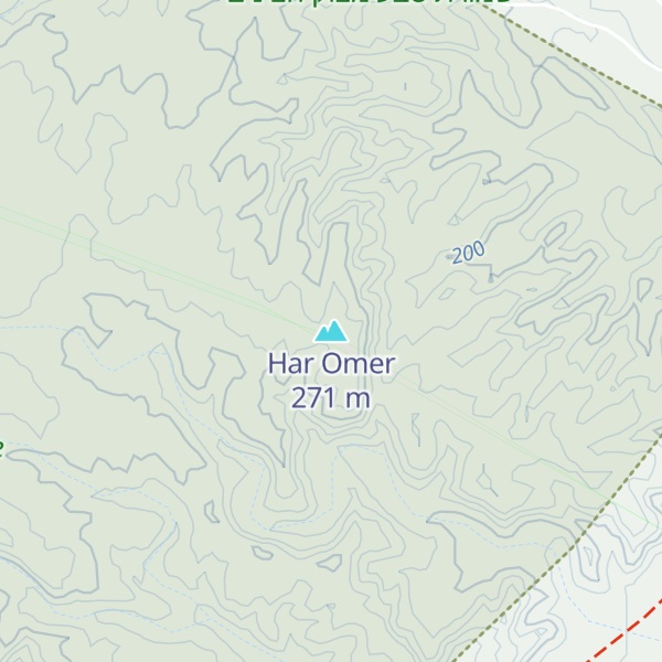 Map of Har Omer