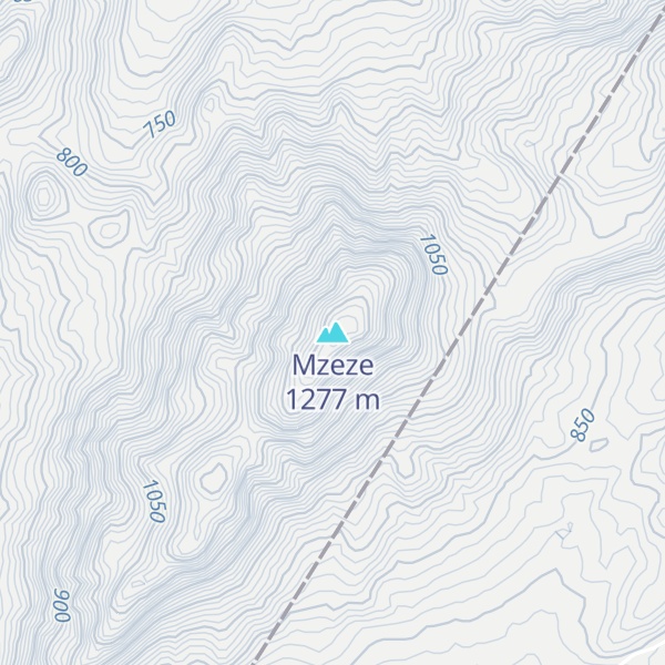 Map of Mzeze