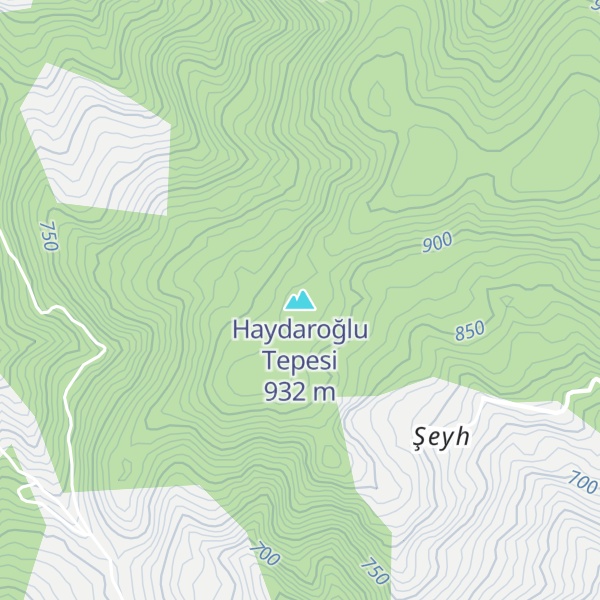 Map of Haydaroğlu Tepesi