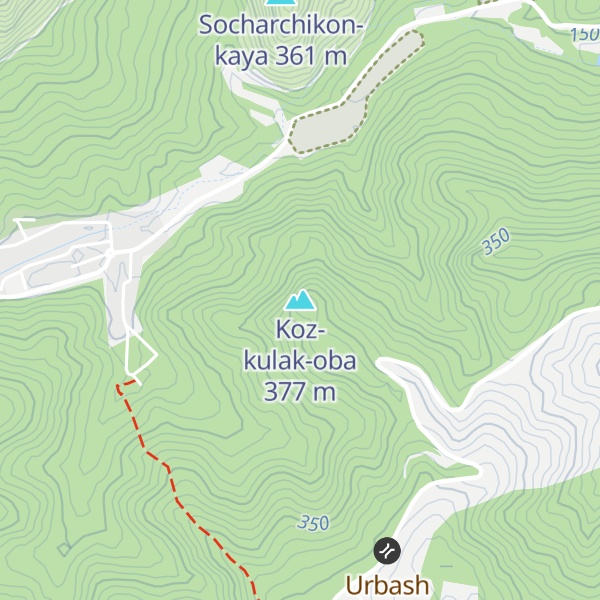 Map of Koz-kulak-oba