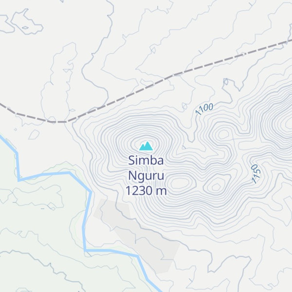 Map of Simba Nguru
