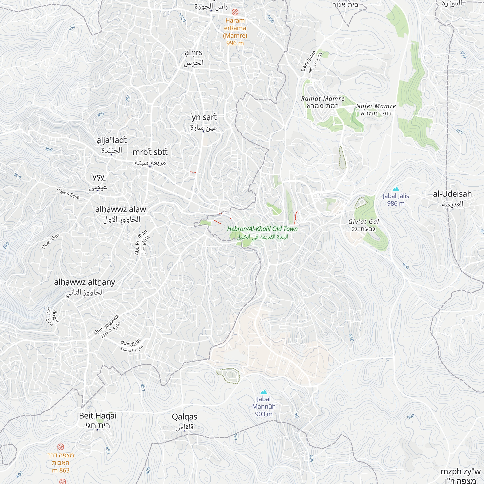 طلعة التكروري/ قب الجانب map