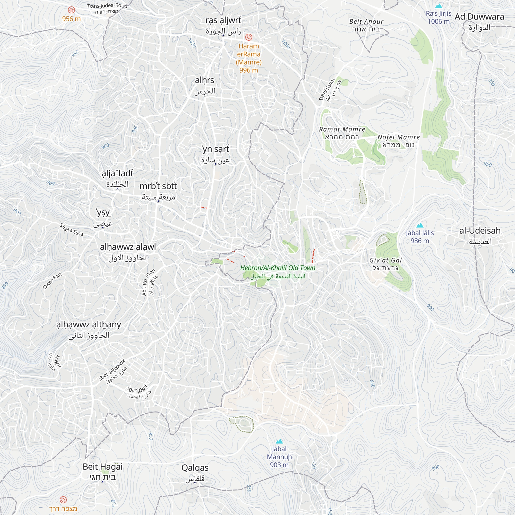 Information center map