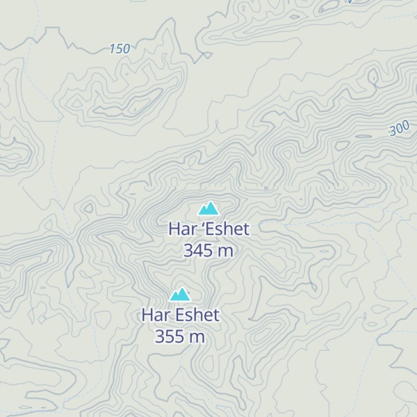 Map of Har ‘Eshet