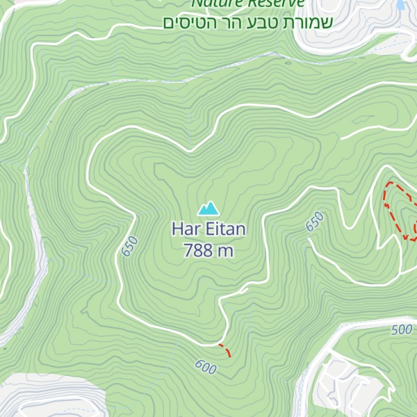 Map of Har Eitan