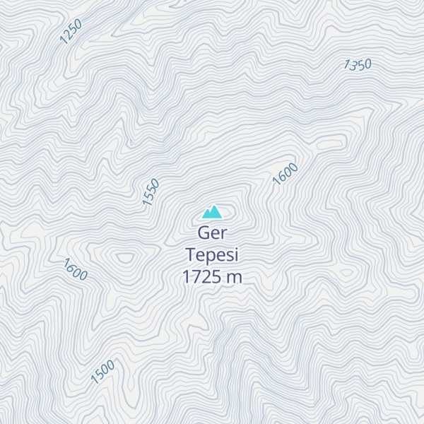 Map of Ger Tepesi
