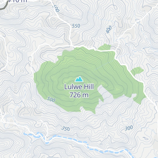 Map of Lulwe Hill