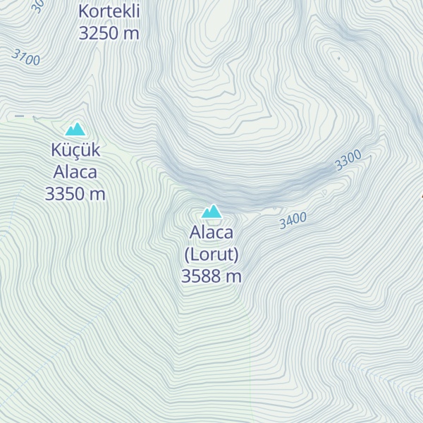 Map of Alaca (Lorut)