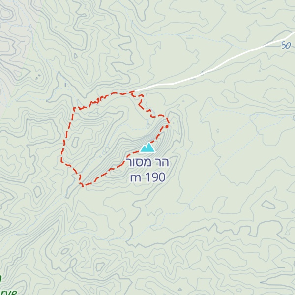 Map of הר מסור