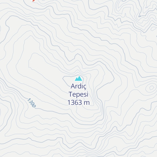 Map of Ardıç Tepesi