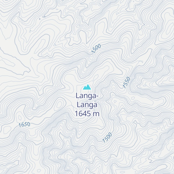 Map of Langa-Langa