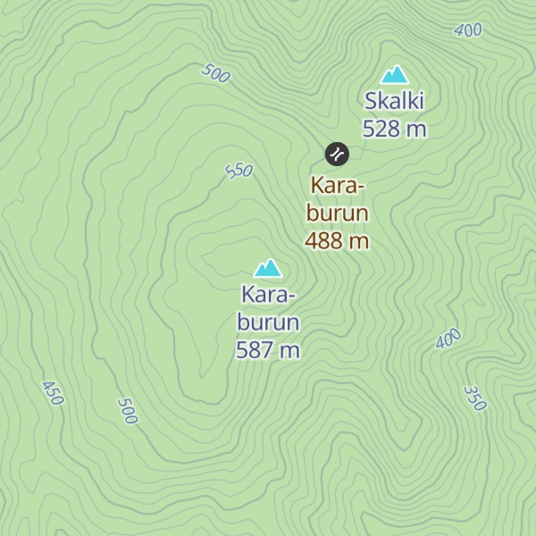 Map of Kara-burun