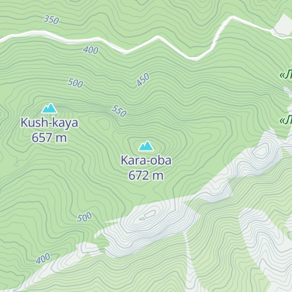 Map of Kara-oba