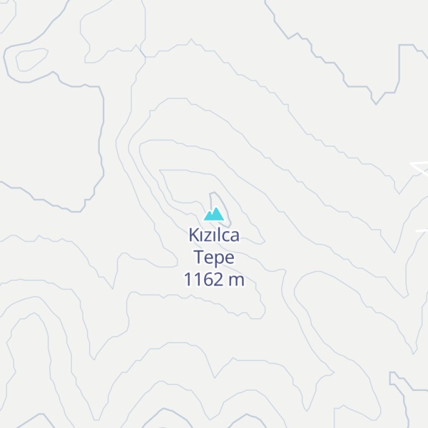 Map of Kızılca Tepe