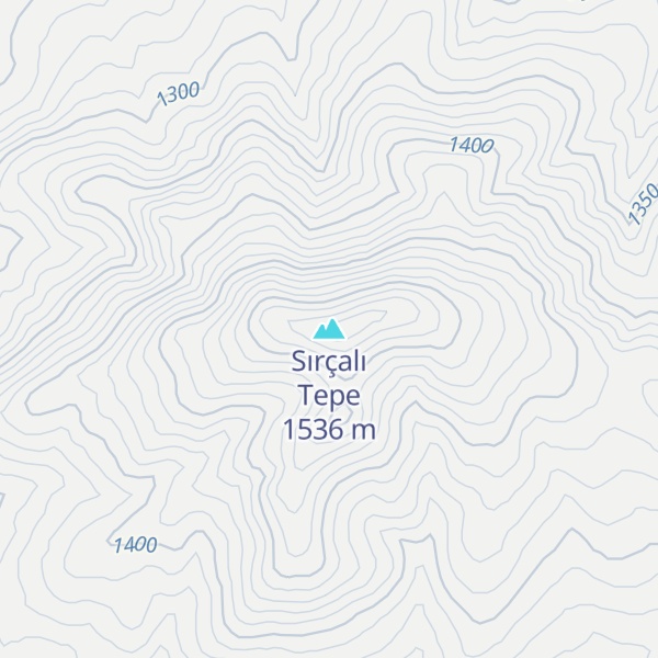 Map of Sırçalı Tepe