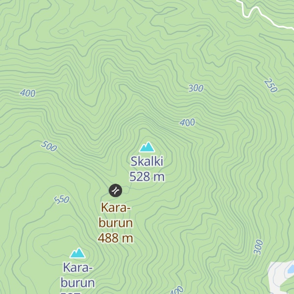 Map of Skalki