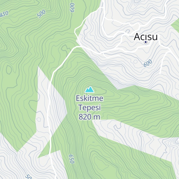 Map of Eskitme Tepesi