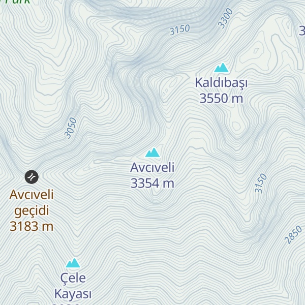 Map of Avcıveli