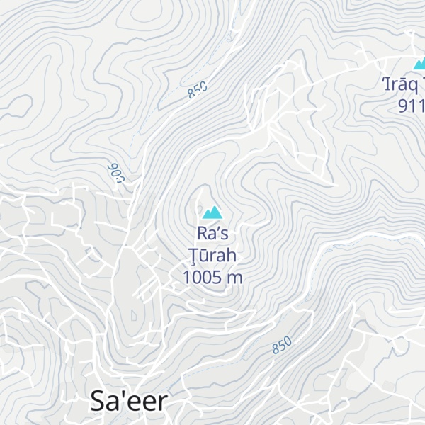 Map of Ra’s Ţūrah