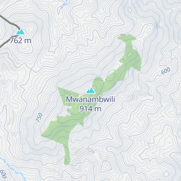 Map of Mwanambwili
