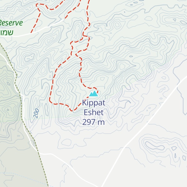 Map of Kippat Eshet