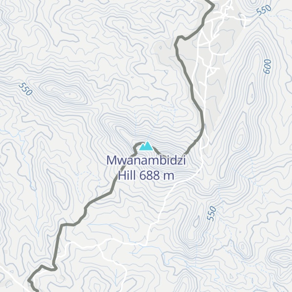 Map of Mwanambidzi Hill
