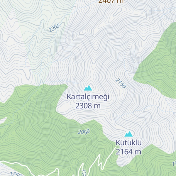 Map of Kartalçimeği