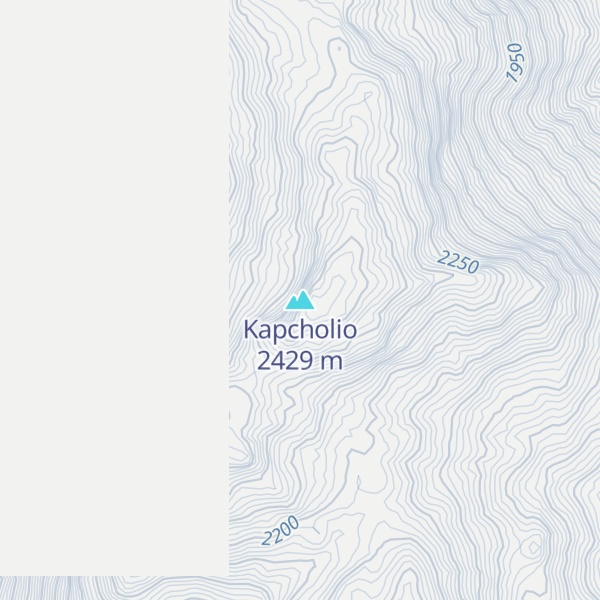 Map of Kapcholio