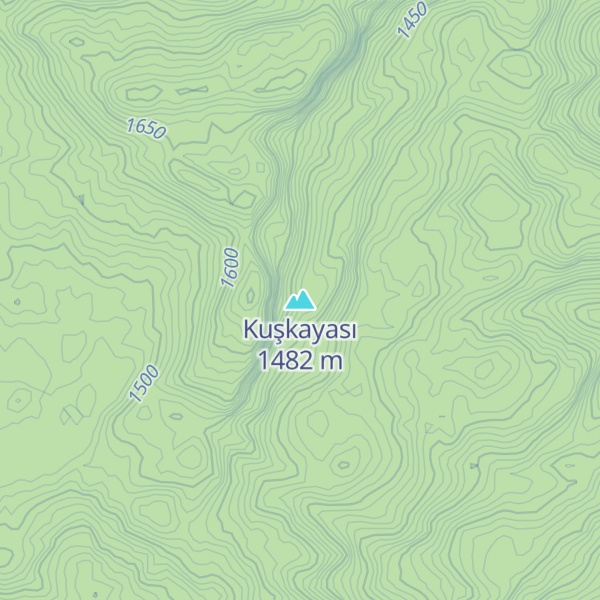 Map of Kuşkayası