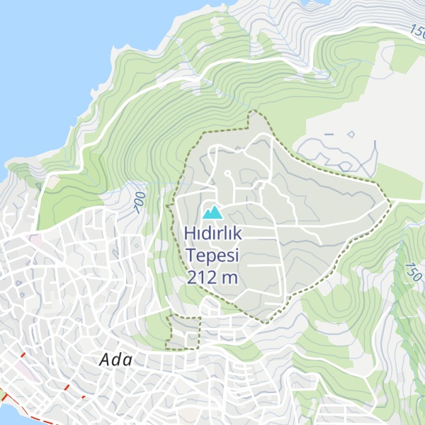 Map of Hıdırlık Tepesi